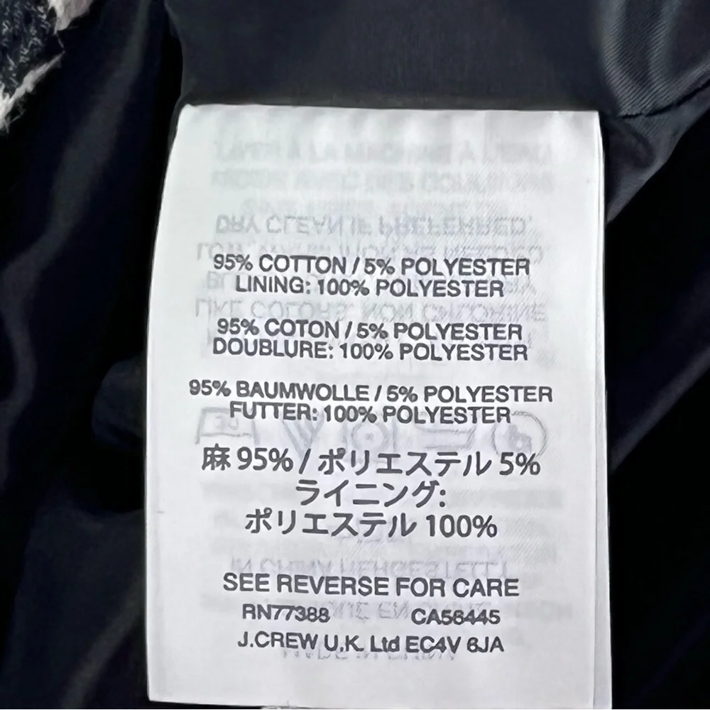 J. Crew crew black